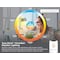 Black & Decker Smart Desk Lamp, Works with Alexa, True White LED + 16M RGB Colors, USB Charging Port LED2100-USBSM - alternate 5